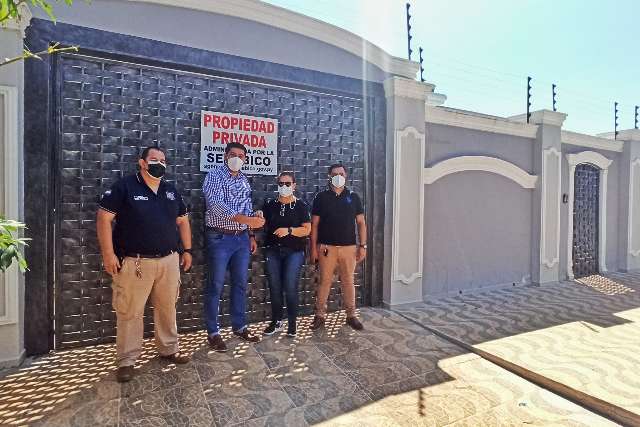 Im&oacute;veis confiscados de chef&atilde;o do tr&aacute;fico agora abrigam unidades da pol&iacute;cia