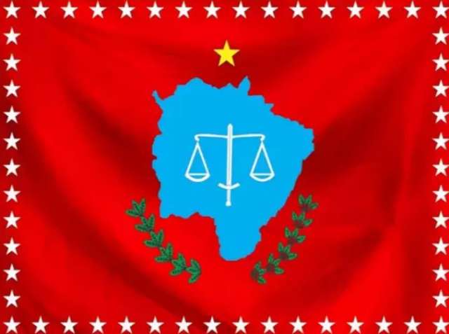 Tribunal de Justi&ccedil;a muda bandeira e troca vermelho por &ldquo;branco da paz&rdquo; 