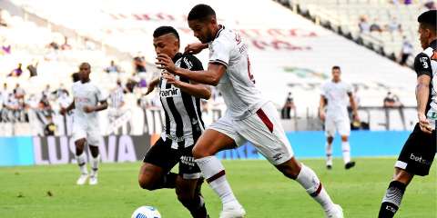 Com gol de Vina, Ceará vence o Fluminense por 1 a 0  