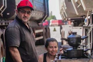 Em Campo Grande, caminhoneiros mant&ecirc;m rotina e n&atilde;o aderem &agrave; paralisa&ccedil;&atilde;o nacional