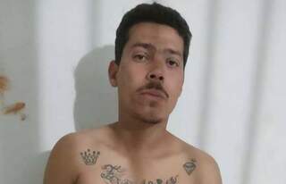 Fernando Pereira de Silva Santos, preso em Bataguassu. (Foto: Direto das Ruas) 