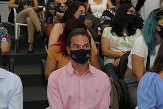 Marquinhos Trad revela que reunião que vai definir em Campo Grande a obrigatoriedade do uso de máscara será amanhã, às 15h. (Foto: Paulo Francis)