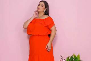 Muito além da moda básica, Flora Boutique oferece as melhores opções em vestidos nos tamanhos plus size. (Foto: Divulgação)