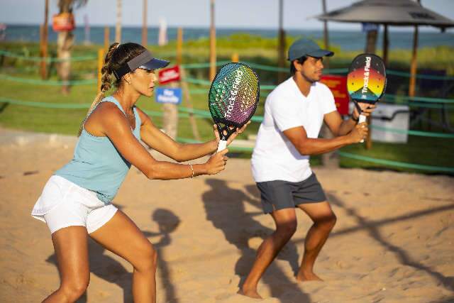 Com 120 atletas, Bonito realiza 1&ordf; edi&ccedil;&atilde;o de torneio de beach tennis 
