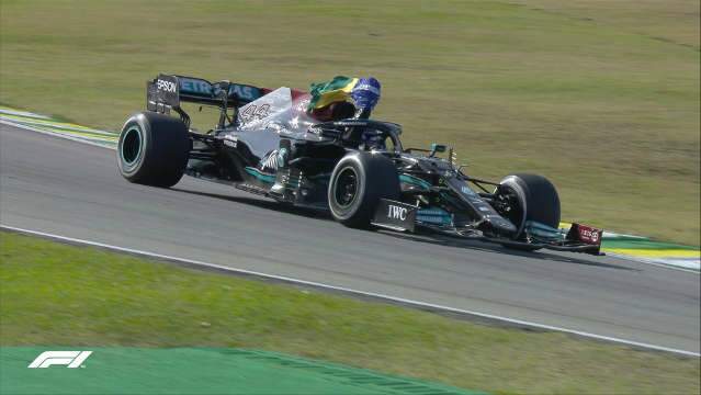 Hamilton sai do 10&ordm; lugar para vencer o GP de S&atilde;o Paulo de F&oacute;rmula 1