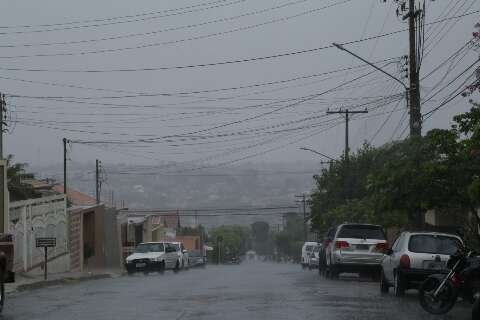 Chuva intensa fez Capital registrar 60,4 milímetros em 24h