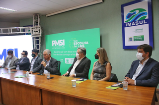 Lançamento de nova vase do PMSI (Programa MS de Integridade) foi realizado no auditório do Imasul. (Foto: Paulo Francis)