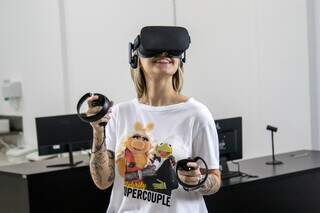 Sala de realidade virtual. ( Foto: Divulgação)