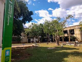 Edifício-sede da Secretaria de Estado de Educação, no Parque dos Poderes. (Foto: Divulgação)