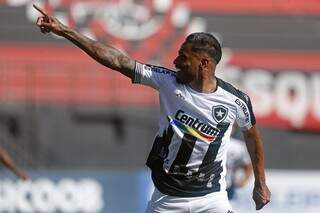Atacante Gonçalves marcou gol do título do Botafogo (Foto: Vitor Silva/Botafogo)