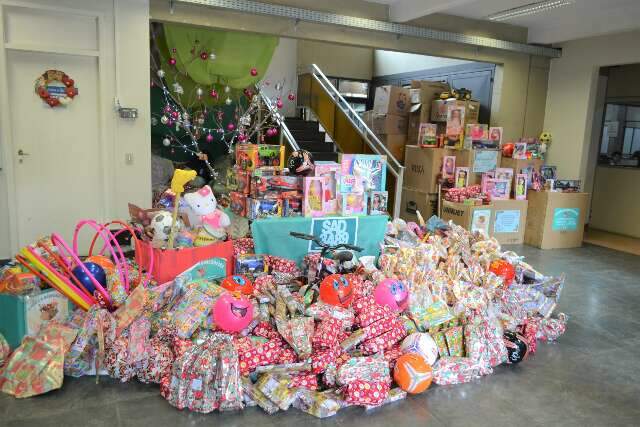 Governo espera arrecadar mais de 14 mil brinquedos em campanha de Natal