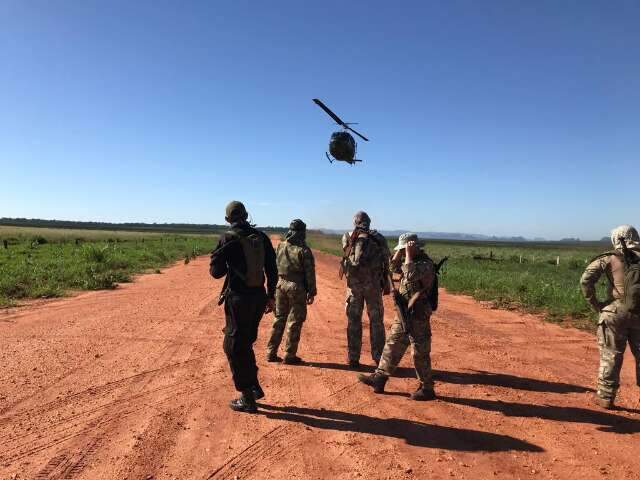 Opera&ccedil;&atilde;o antidrogas na fronteira j&aacute; destruiu 230 toneladas de maconha