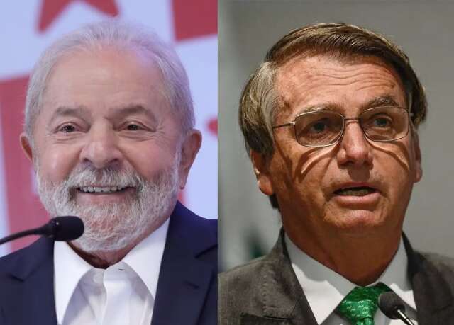 Lula aparece cinco pontos acima de Bolsonaro em pesquisa para presidente