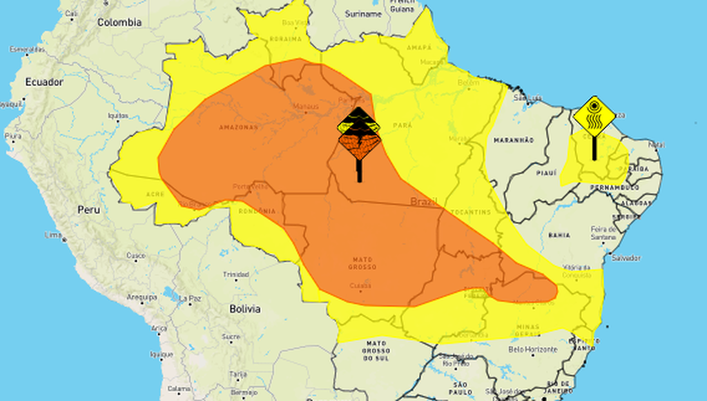 Inmet Renova Alerta Para Chuvas Intensas Com Alagamentos Em 12 Municípios Meio Ambiente 