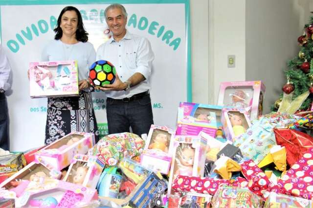 Reinaldo lan&ccedil;a campanha de arrecada&ccedil;&atilde;o de brinquedos nesta ter&ccedil;a