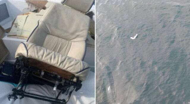 Destro&ccedil;os de avi&atilde;o s&atilde;o achados em alto mar e buscas por tripulantes continuam