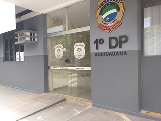 Caso foi registrado na 1º Delegacia de Polícia Civil do município. (Foto: Portal de Aquidauana)