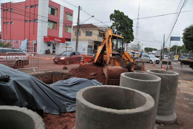 Prefeitura dá início a obras de revitalização na Avenida Calógeras