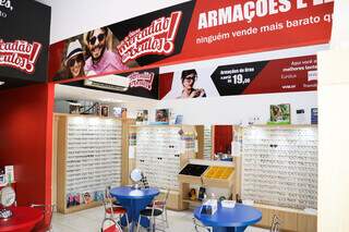 A rede tem duas lojas em Campo Grande, na Rui Barbosa e na 15 de Novembro, 87, ao lado do Shopping Estação. (Paulo Francis)
