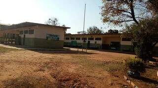 Escola Municipal Antônio Santos Ribeiro, onde o equipamento será instalado. (Foto: Divulgação)