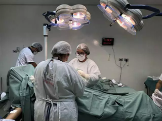 Cirurgia em hospital de Mato Grosso do Sul. (Foto: Arquivo/Divulgação)