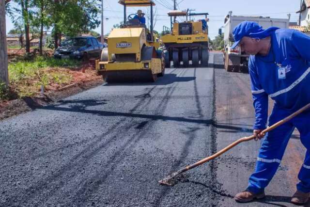 Pr&oacute;ximo ano deve ter mais de 100 km de asfalto novo na Capital