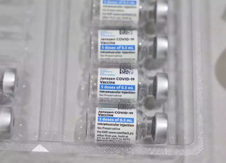 Vacina da Janssen para aplicação contra covid-19. (Foto: Arquivo/Campo Grande News)