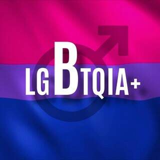A letra B da sigla é de bissexual, até com bandeira própria. (Ilustração: Henrique Lucas)