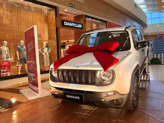 Quanto mais comprar, mais chances de ganhar esse Jeep Renegade. (Foto: Divulgação)