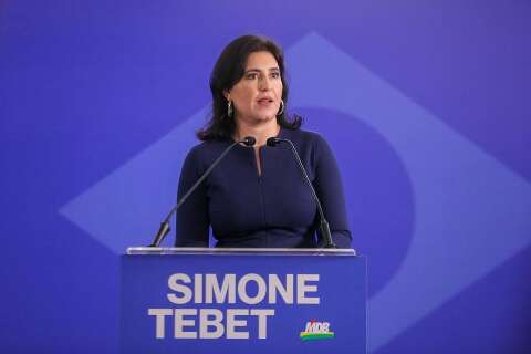“Missão não se discute, se cumpre”, diz Simone sobre candidatura à presidência