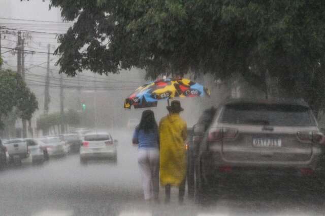 Capital registra 21,1 mm de chuva e Corguinho alcan&ccedil;a volume de 45,1 mm