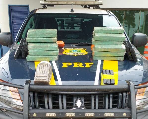 Flagrado com droga em fundo falso de ve&iacute;culo, traficante &eacute; preso a caminho de SP