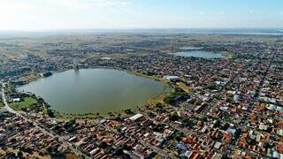 Vista aérea de Três Lagoas, onde ficará a maior parte do repasse. (Foto: Divulgação | Prefeitura)