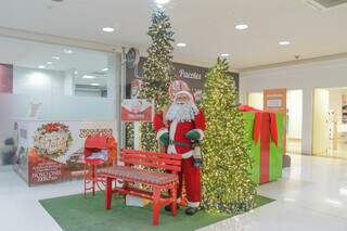 Pátio Central Shopping preparou espaços instagramáveis.(Foto: Marcos Maluf)