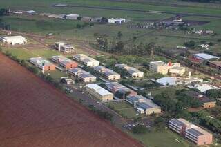 Vista aérea do campus da UFGD. (Foto: Divulgação)