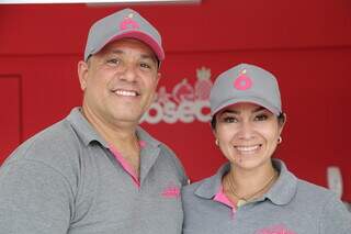 Casal apostou tudo em batido de frutas para fazer sucesso entre os campo-grandenses. (Foto: Kísie Ainoã)