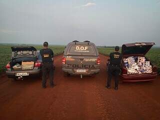 Trio &eacute; flagrado com mais de R$ 400 mil em mercadorias contrabandeadas 