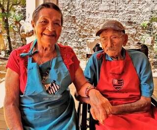 Epifania e Silvestre ficaram 69 anos juntos. (Foto: Arquivo Pessoal)