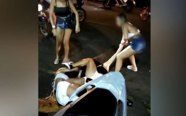 Festa no aut&oacute;dromo de Campo Grande termina em pancadaria e tiros