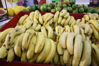 Banana foi o item que mais apresentou alta. (Foto: Arquivo)