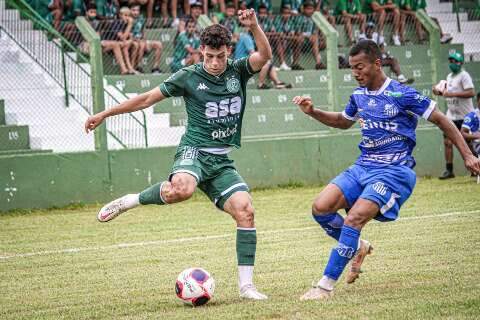 Aquidauanense se despede da Copinha com empate sem gols contra o Guarani