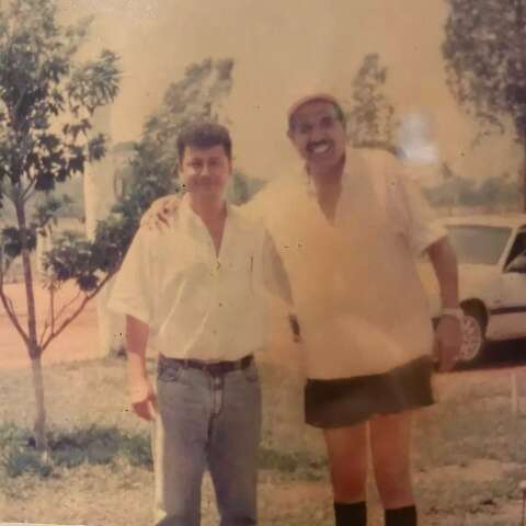 Foto de 1999 mostra o eterno &lsquo;Professor Girafales&rsquo; em Bonito