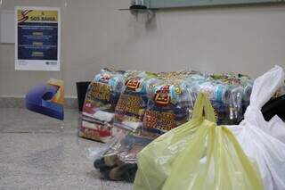 Campanha em MS arrecada 12 toneladas de alimentos e 4 mil litros de &aacute;gua para BA
