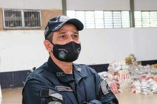 Comandante do CFAP, Tenente Coronel Marcelo Santos Amaral (Foto: Henrique Kawaminami)
