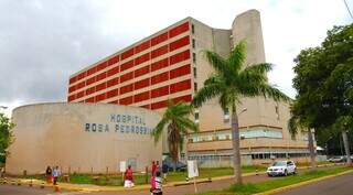 Prédio do Hospital Regional, em Campo Grande. (Foto: Divulgação HRMS)