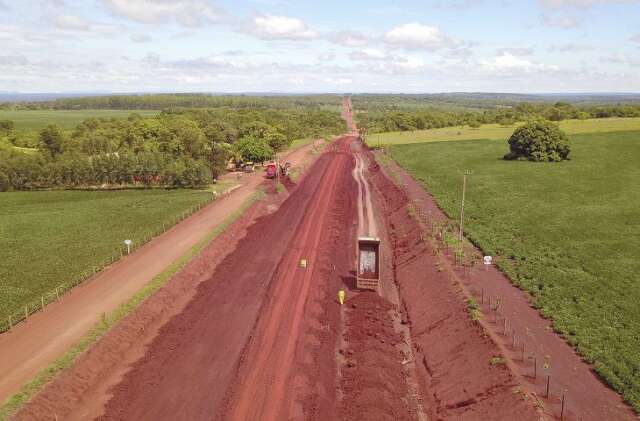 Pavimenta&ccedil;&atilde;o da MS-352 recebe mais R$ 44,6 milh&otilde;es para a segunda fase