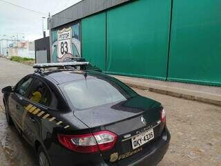 Empresa Pit Stop 83, no município de Campo do Brito (SE), foi alvo de operação da Polícia Federal. (Foto: Divulgação/PF)