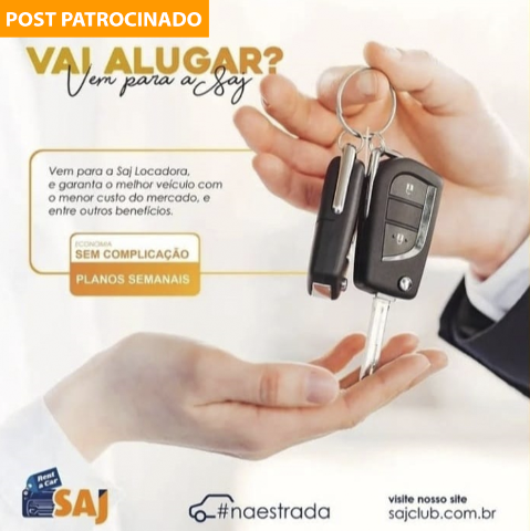 Economize ou aumente sua renda locando carros novos na SAJ