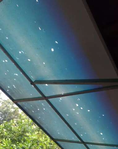 Depois de dia de forte calor, Campo Grande registra at&eacute; chuva de granizo