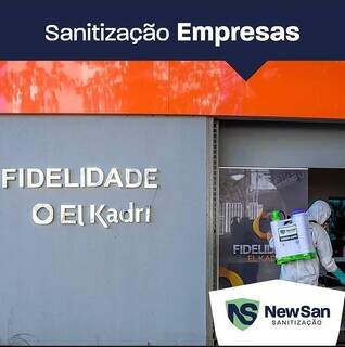 A NewSan também faz a sanitização de hospitais. (Foto:Divulgação) 